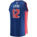 Detroit Pistons Isaiah Livers Men's Fanatics Branded Blue 2021/22 Fast Break Replica Jersey - Icon Edition