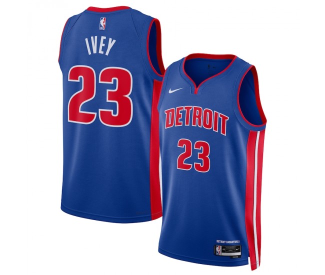 Unisex Detroit Pistons Jaden Ivey Nike Blue 2022 NBA Draft First Round Pick Swingman Jersey - Icon Edition