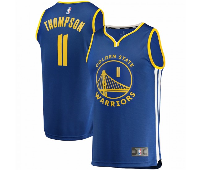 Golden State Warriors Klay Thompson Men's Fanatics Branded Royal Fast Break Replica Player Jersey - Icon Edition