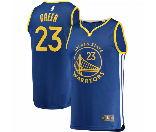 Golden State Warriors Draymond Green Men's Fanatics Branded Royal Fast Break Replica Player Team Jersey - Icon Edition