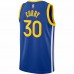 Golden State Warriors Stephen Curry Men's Nike Royal 2020/21 Swingman Jersey - Icon Edition