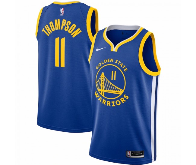 Golden State Warriors Klay Thompson Men's Nike Royal 2020/21 Swingman Jersey - Icon Edition