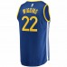 Golden State Warriors Andrew Wiggins Men's Fanatics Branded Royal 2020/21 Fast Break Replica Jersey - Icon Edition