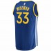 Golden State Warriors James Wiseman Men's Fanatics Branded Royal 2021/22 Fast Break Replica Jersey - Icon Edition