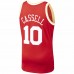 Houston Rockets Sam Cassell Men's Mitchell & Ness Red 1993-94 Hardwood Classics Swingman Player Jersey