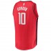 Houston Rockets Eric Gordon Men's Fanatics Branded Red Fast Break Player Replica Jersey - Icon Edition