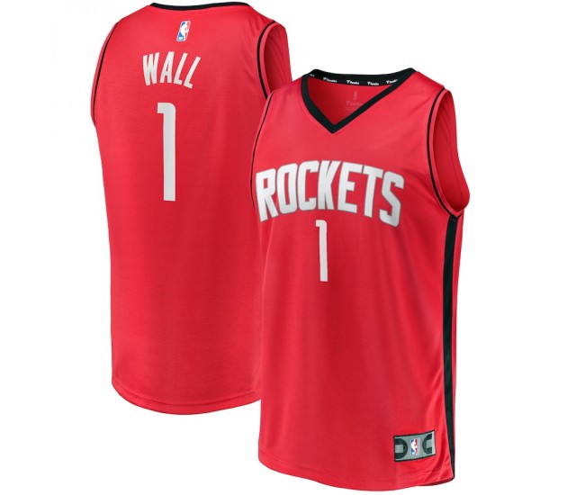 Houston Rockets John Wall Men's Fanatics Branded Red 2020/21 Fastbreak Replica Jersey - Icon Edition