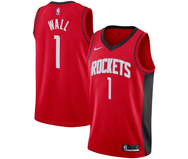 Houston Rockets John Wall Men's Nike Red 2020/21 Swingman Jersey - Icon Edition