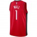 Houston Rockets John Wall Men's Nike Red 2020/21 Swingman Jersey - Icon Edition