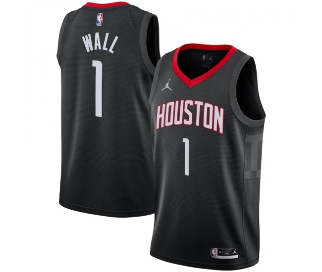 Houston Rockets John Wall Men's Jordan Brand Black 2020/21 Swingman Jersey - Statement Edition