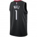 Houston Rockets John Wall Men's Jordan Brand Black 2020/21 Swingman Jersey - Statement Edition