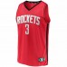 Houston Rockets Kevin Porter Jr. Men's Fanatics Branded Red 2021/22 Fast Break Replica Jersey - Icon Edition