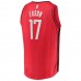 Houston Rockets Tari Eason Men's Fanatics Branded Red 2022 NBA Draft First Round Pick Fast Break Replica Player Jersey - Icon Edition