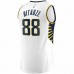 Indiana Pacers Goga Bitadze Men's Fanatics Branded White Fast Break Player Replica Jersey - Association Edition