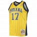 Indiana Pacers Chris Mullin Men's Mitchell & Ness Gold 1999-00 Hardwood Classics Swingman Jersey