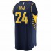 Indiana Pacers Buddy Hield Men's Fanatics Branded Navy 2021/22 Fast Break Replica Jersey - Icon Edition