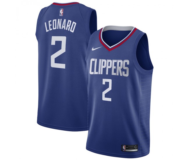 LA Clippers Kawhi Leonard Men's Nike Blue 2019/20 Swingman Jersey - Icon Edition