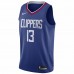 LA Clippers Paul George Men's Nike Blue 2019/20 Swingman Jersey - Icon Edition