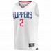 LA Clippers Kawhi Leonard Men's Fanatics Branded White Fast Break Replica Player Jersey - Association Edition