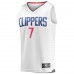 LA Clippers Amir Coffey Men's Fanatics Branded White Fast Break Replica Player Jersey - Association Edition