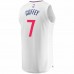 LA Clippers Amir Coffey Men's Fanatics Branded White Fast Break Replica Player Jersey - Association Edition