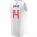 LA Clippers Terance Mann Men's Fanatics Branded White Fast Break Replica Player Jersey - Association Edition