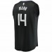 LA Clippers Terance Mann Men's Fanatics Branded Black Fast Break Replica Player Jersey - Statement Edition