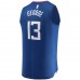 LA Clippers Paul George Men's Fanatics Branded Royal Fast Break Replica Jersey - Icon Edition