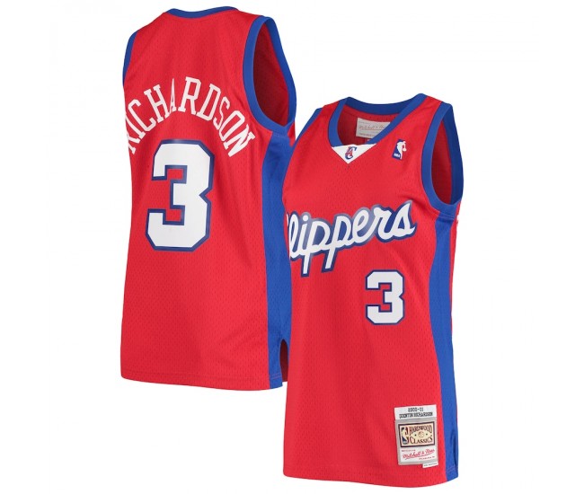 LA Clippers Quentin Richardson Men's Mitchell & Ness Red 2000/01 Hardwood Classics Swingman Jersey - Statement Edition