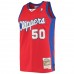 LA Clippers Corey Maggette Men's Mitchell & Ness Red 2004/05 Hardwood Classics Swingman Jersey