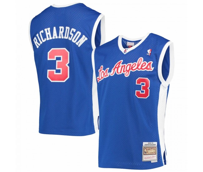 LA Clippers Quentin Richardson Men's Mitchell & Ness Royal 2002-03 Hardwood Classics Swingman Jersey