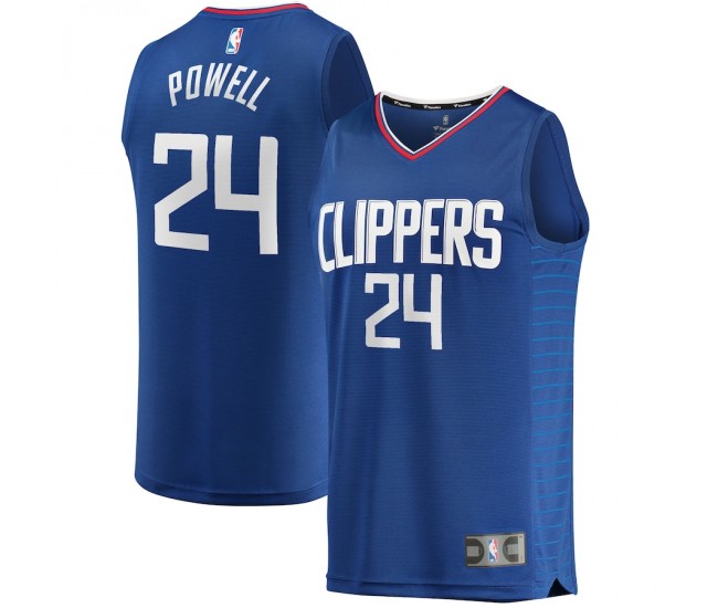 LA Clippers Norman Powell Men's Fanatics Branded Royal 2021/22 Fast Break Replica Jersey - Icon Edition