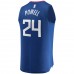 LA Clippers Norman Powell Men's Fanatics Branded Royal 2021/22 Fast Break Replica Jersey - Icon Edition