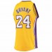 Los Angeles Lakers Kobe Bryant Men's Mitchell & Ness Gold Hardwood Classics 2008-09 Authentic Jersey