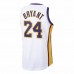 Los Angeles Lakers Kobe Bryant Men's Mitchell & Ness White 2009-10 Hardwood Classics Authentic Jersey