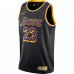 Los Angeles Lakers LeBron James Men's Nike Black 2020/21 Swingman Player Jersey - Earned Edition