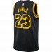 Los Angeles Lakers LeBron James Men's Nike Black City Edition Swingman Jersey