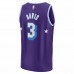 Los Angeles Lakers Anthony Davis Men's Fanatics Branded Purple 2021/22 Fast Break Replica Jersey - City Edition