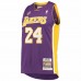 Los Angeles Lakers Kobe Bryant Men's Mitchell & Ness Purple 2007-08 Hardwood Classics 60th Season Authentic Jersey