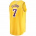 Los Angeles Lakers Carmelo Anthony Men's Fanatics Branded Gold 2021/22 Fast Break Replica Jersey - Icon Edition