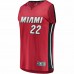 Miami Heat Jimmy Butler Men's Fanatics Branded Red Fast Break Replica Jersey - Statement Edition