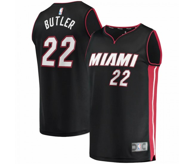 Miami Heat Jimmy Butler Men's Fanatics Branded Black Fast Break Replica Player Jersey - Icon Edition