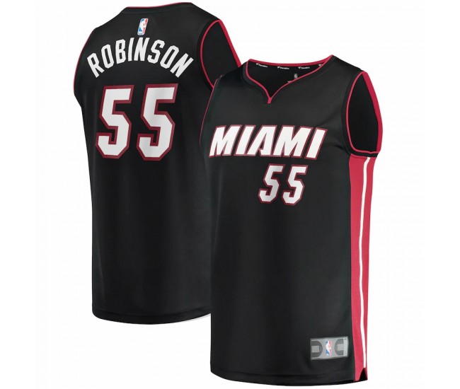 Miami Heat Duncan Robinson Men's Fanatics Branded Black Fast Break Replica Jersey - Icon Edition