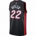 Miami Heat Jimmy Butler Men's Nike Black 2020/21 Swingman Jersey - Icon Edition