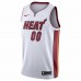 Miami Heat Men's Nike White 2020/21 Swingman Custom Jersey - Association Edition