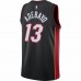 Miami Heat Bam Adebayo Men's Nike Black 2020/21 Swingman Jersey - Icon Edition