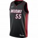 Miami Heat Duncan Robinson Men's Nike Black 2020/21 Swingman Jersey - Icon Edition