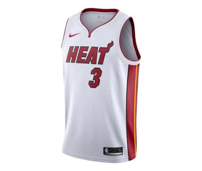 Miami Heat Wade Nike 2023 Men Swingman Association Edition Jersey White