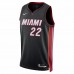 Miami Heat Jimmy Butler Men's Nike Black 2022/23 Swingman Jersey - Icon Edition