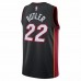 Miami Heat Jimmy Butler Men's Nike Black 2022/23 Swingman Jersey - Icon Edition